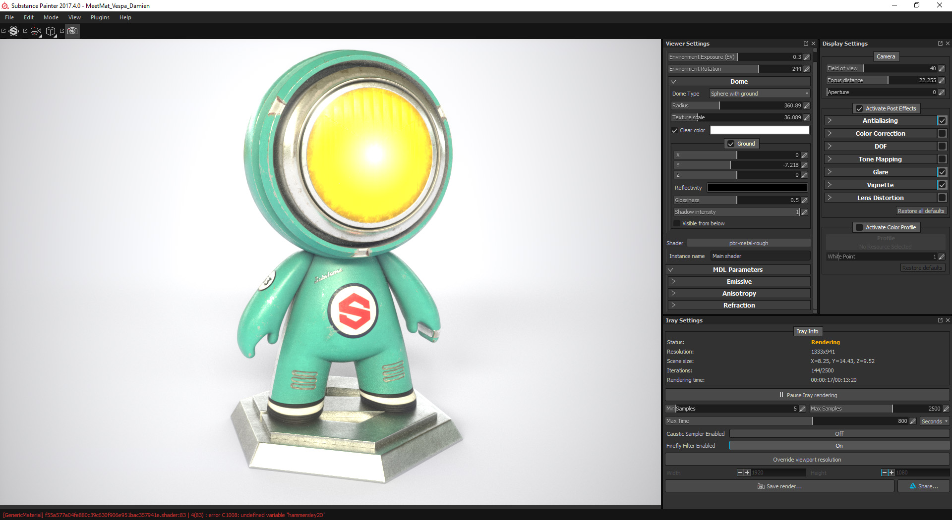 Substance Painter 2018 screenshot 2