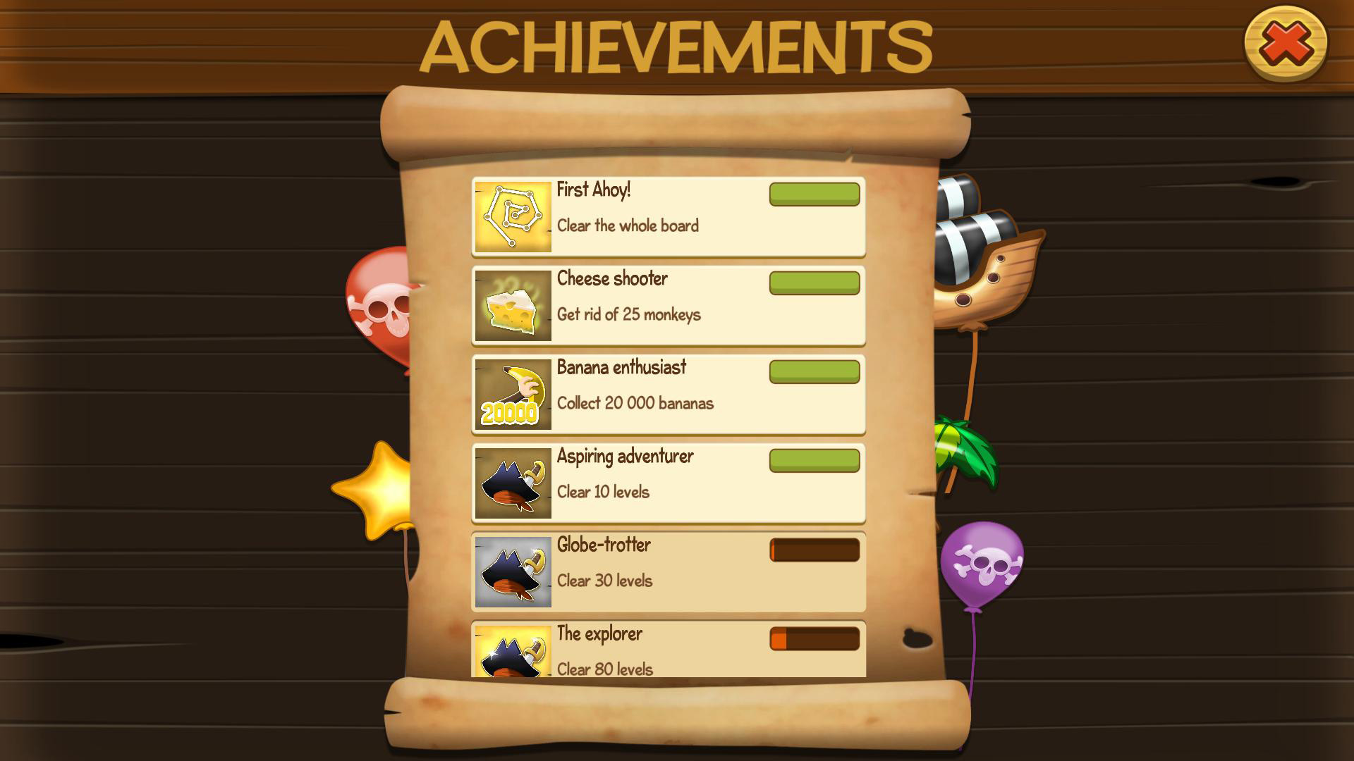 Monkeys Ahoy screenshot 3