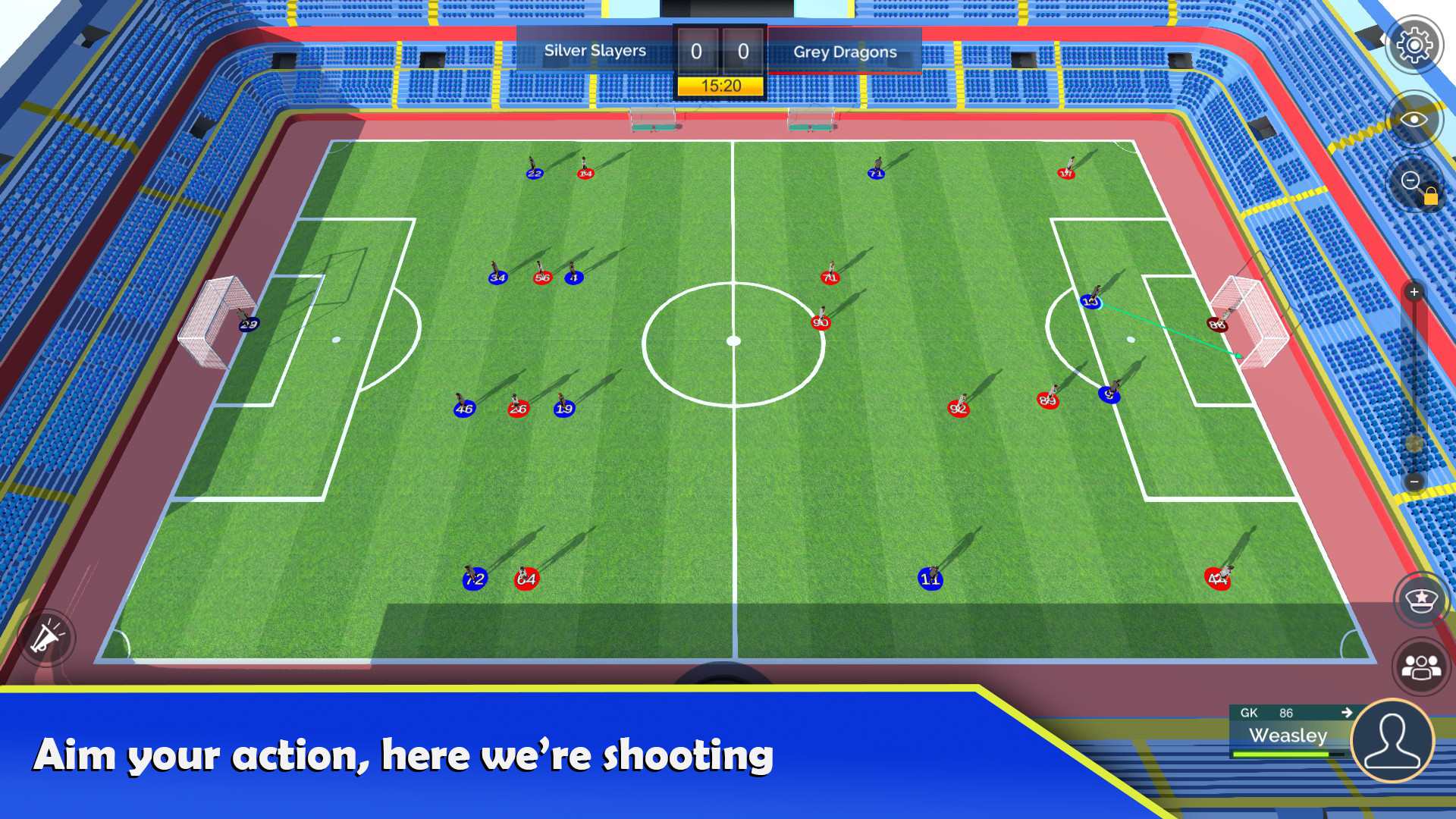 Super Club Soccer screenshot 2