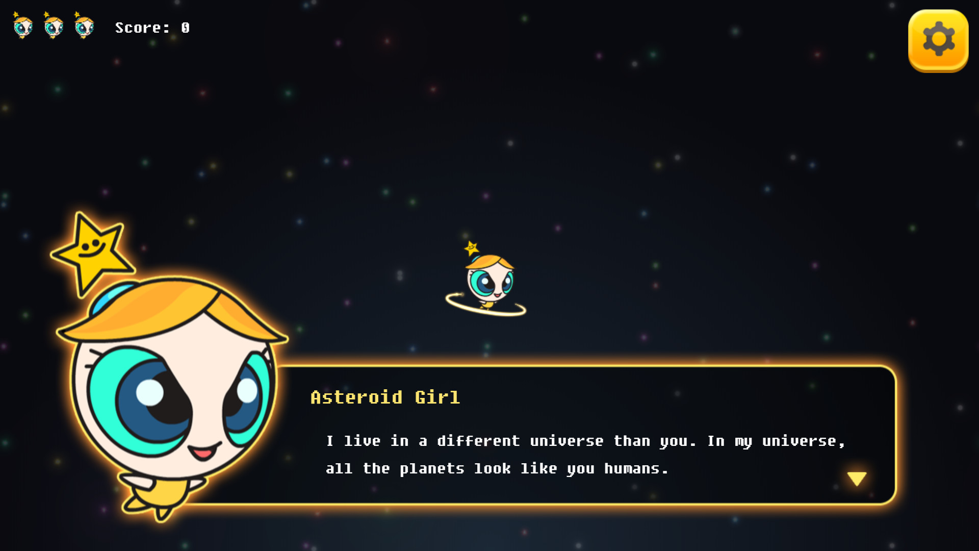 Asteroid Girl screenshot 2
