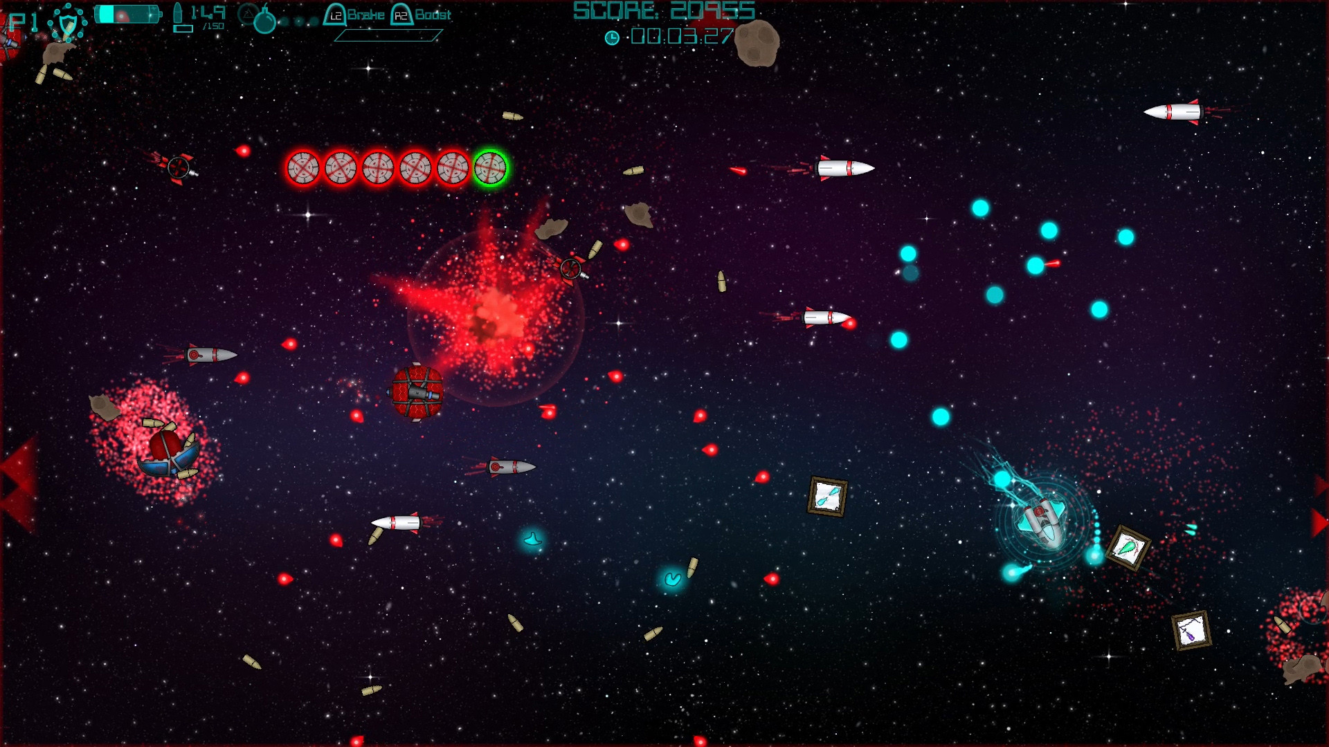 Super Mega Space Blaster Special Turbo screenshot 1