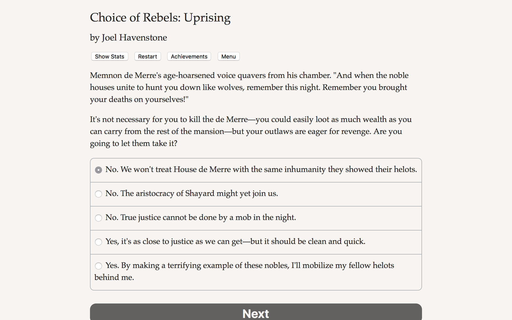 Choice of Rebels: Uprising screenshot 3