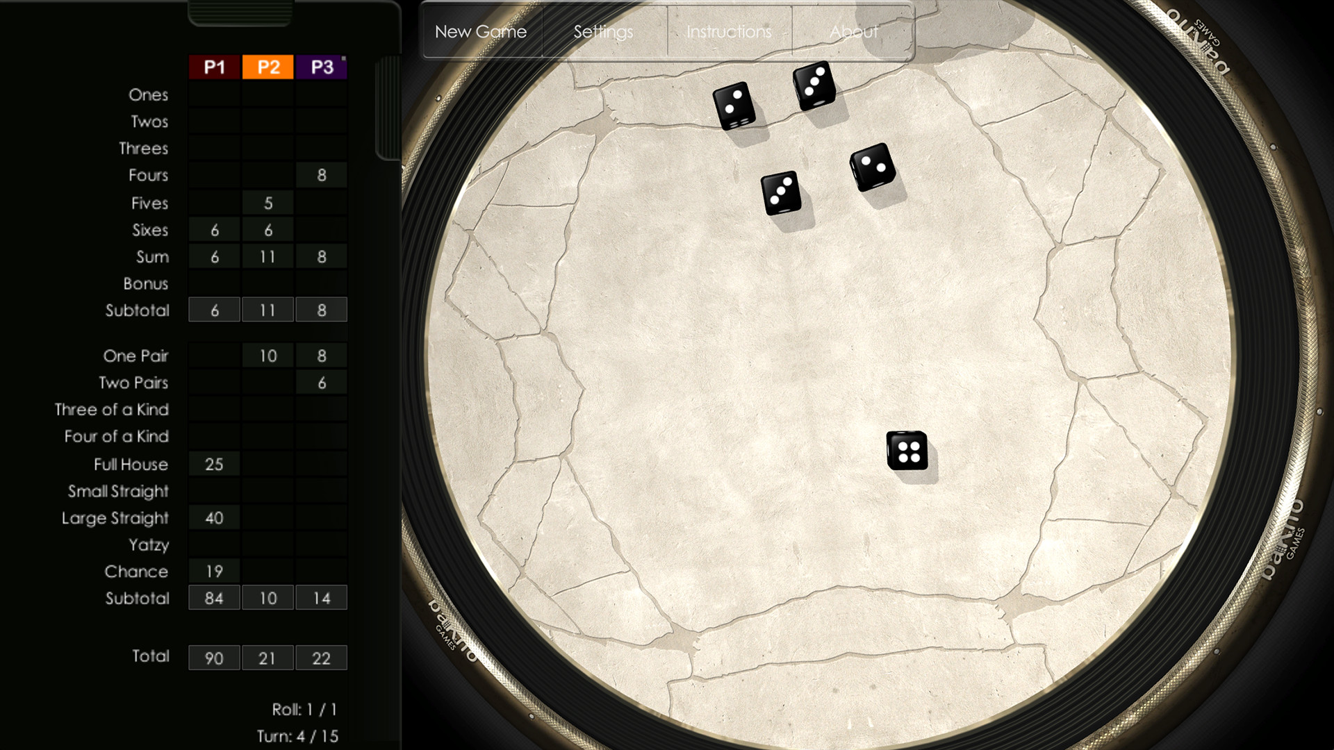 Yatzy screenshot 3