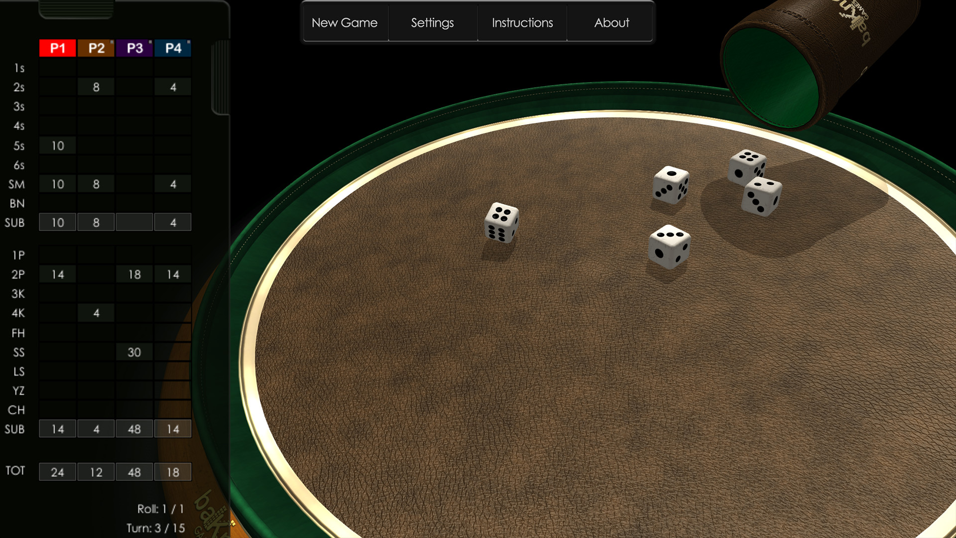 Yatzy screenshot 4