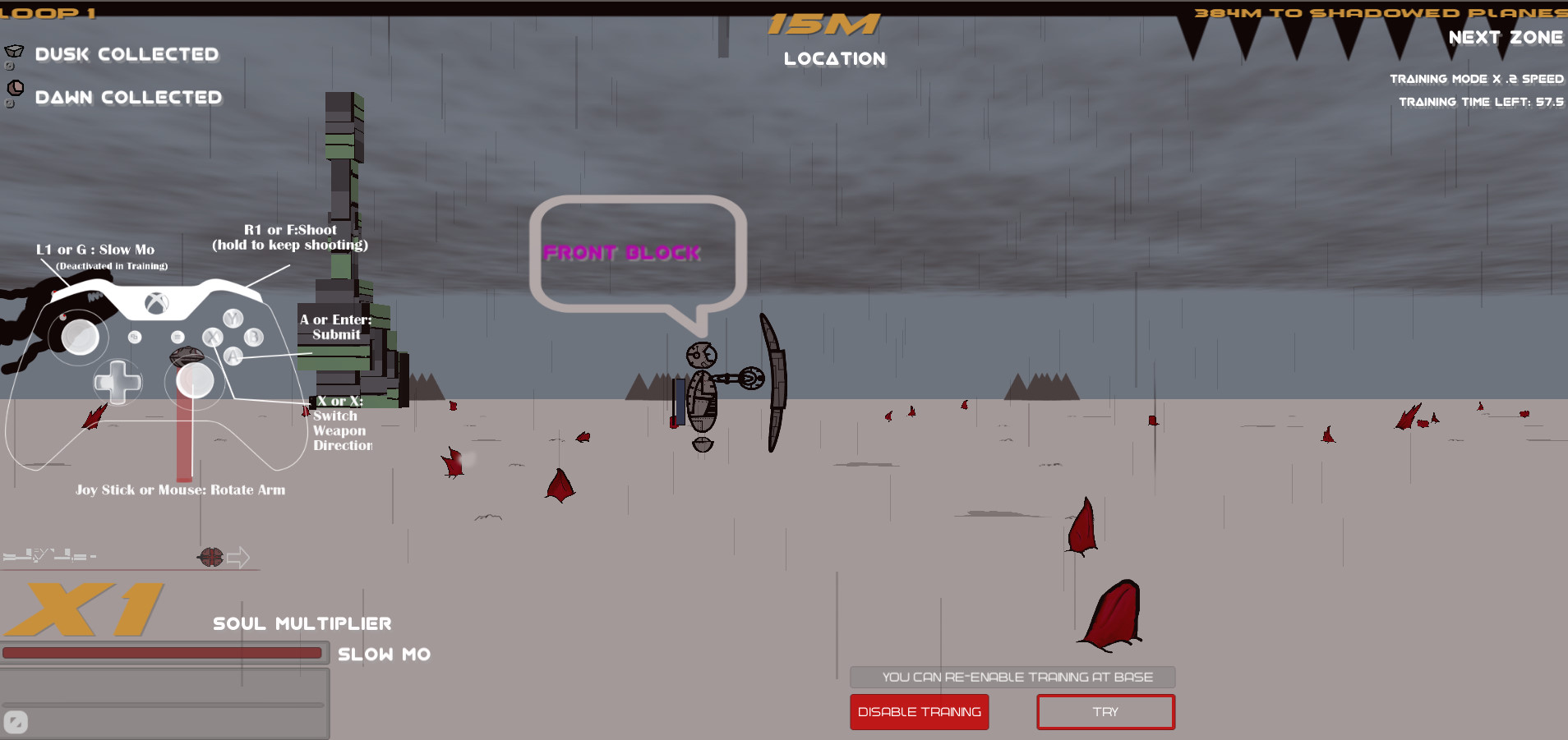 Hover X Souls: Git Gud Edition screenshot 1