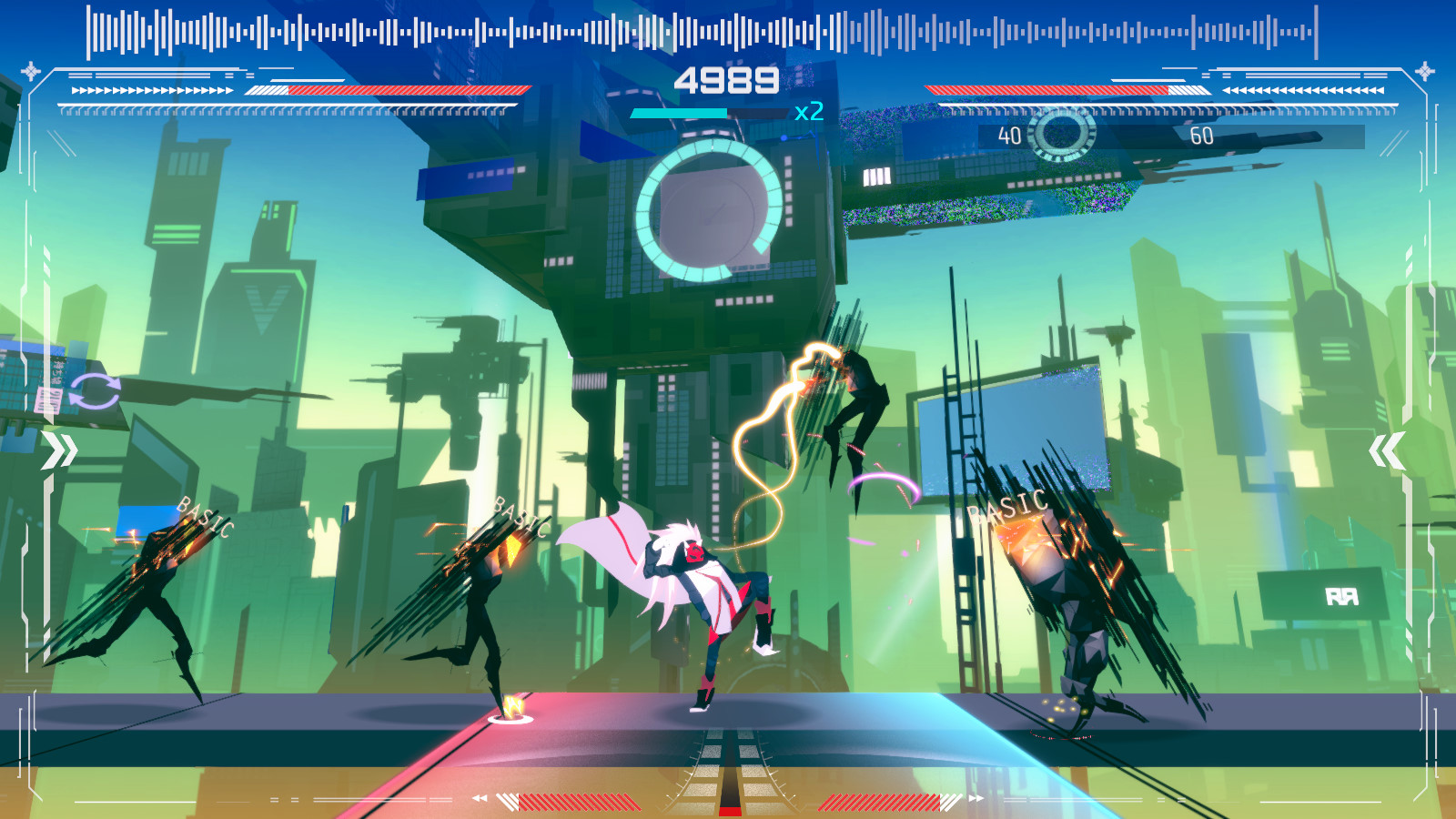 TERRORHYTHM (TRRT) - Rhythm driven action beat 'em up! screenshot 1