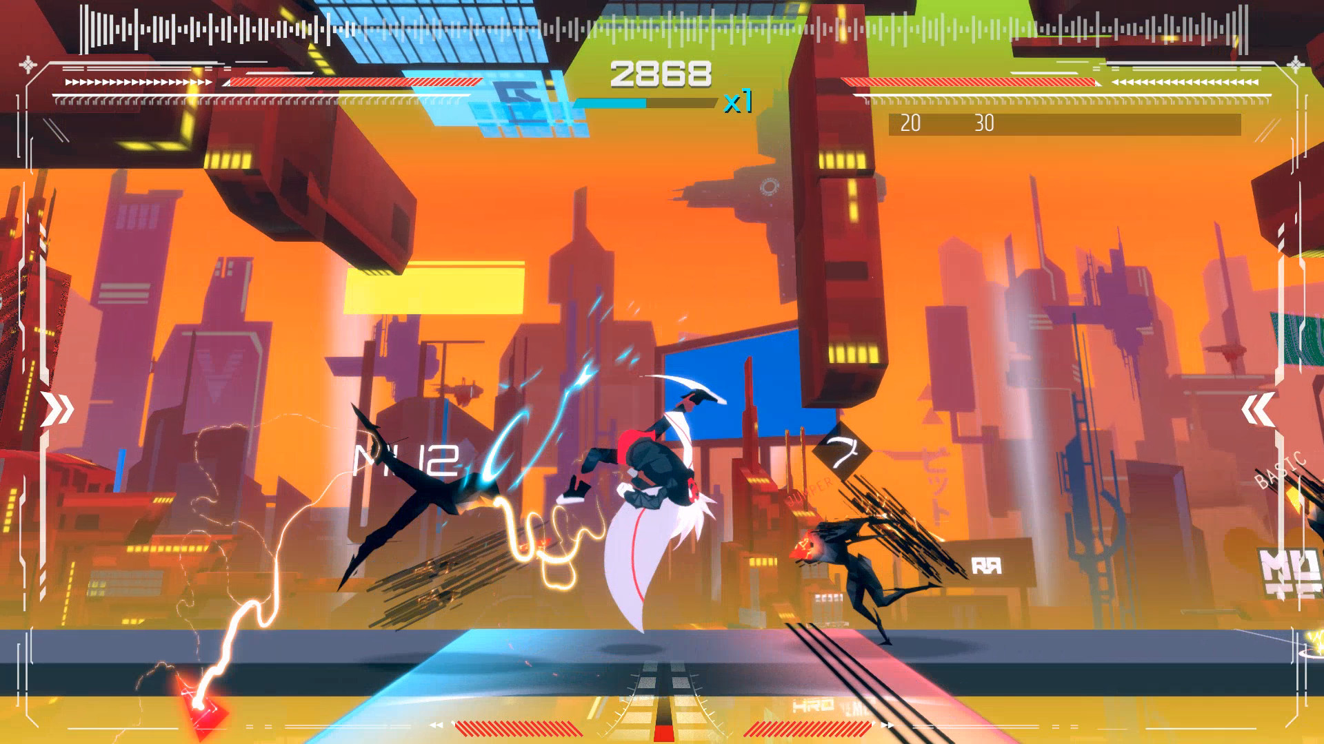 TERRORHYTHM (TRRT) - Rhythm driven action beat 'em up! screenshot 5