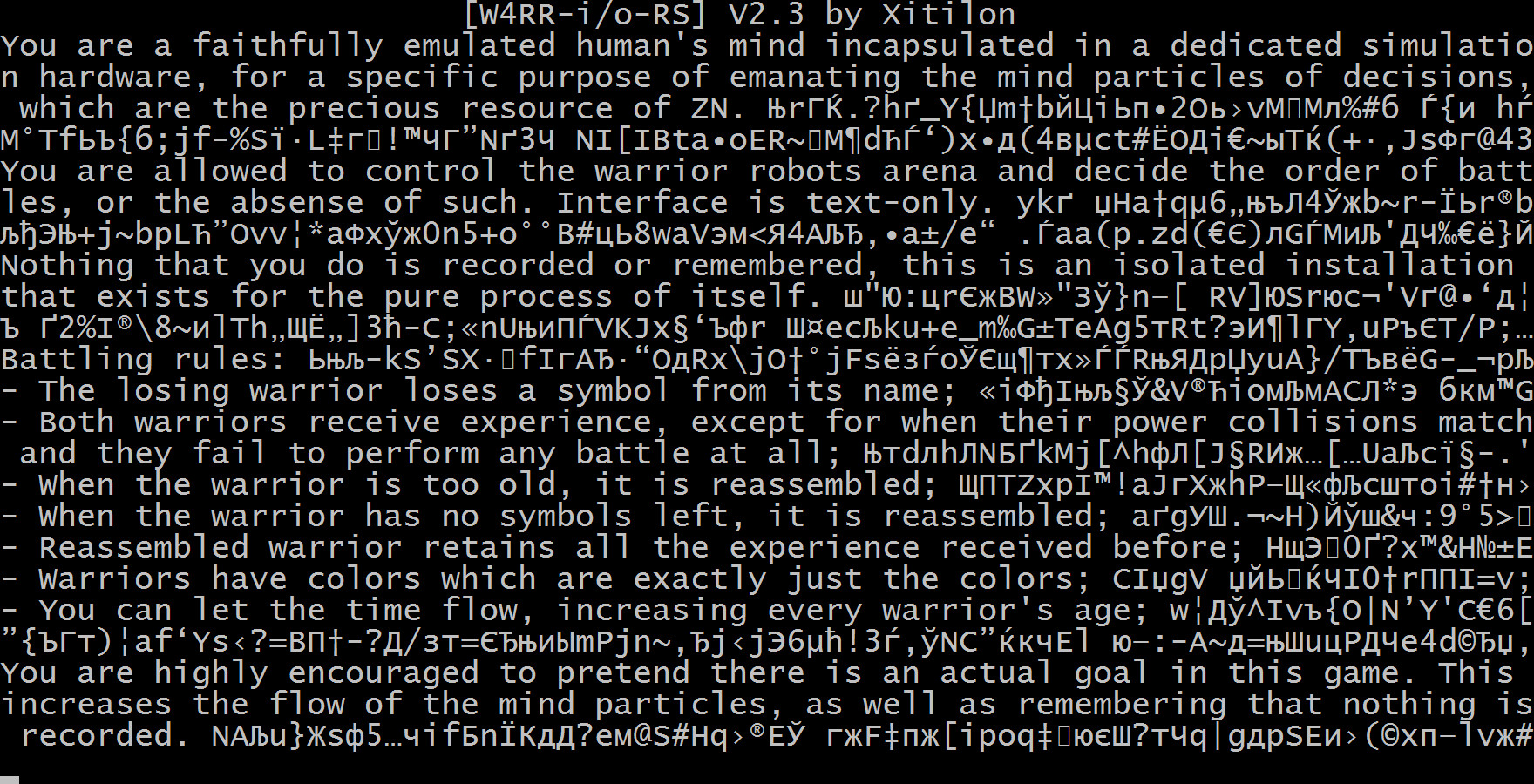 W4RR-i/o-RS screenshot 2