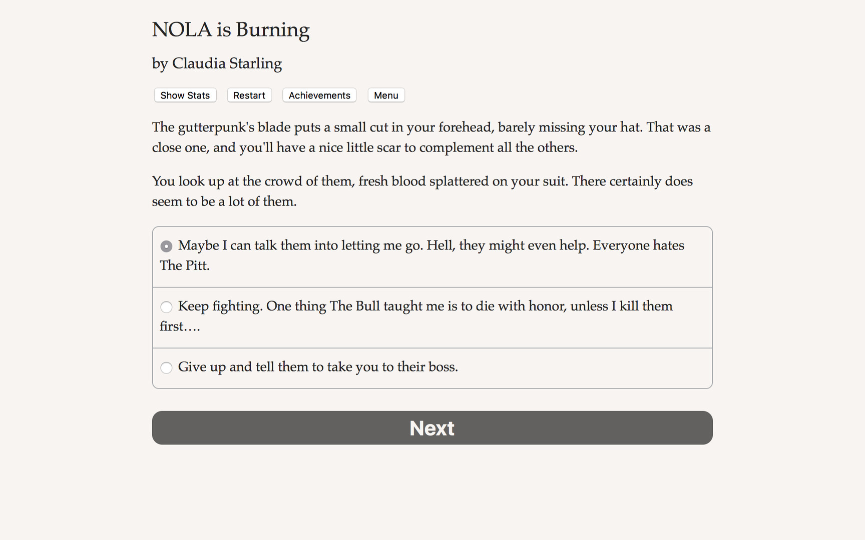 NOLA is Burning screenshot 1