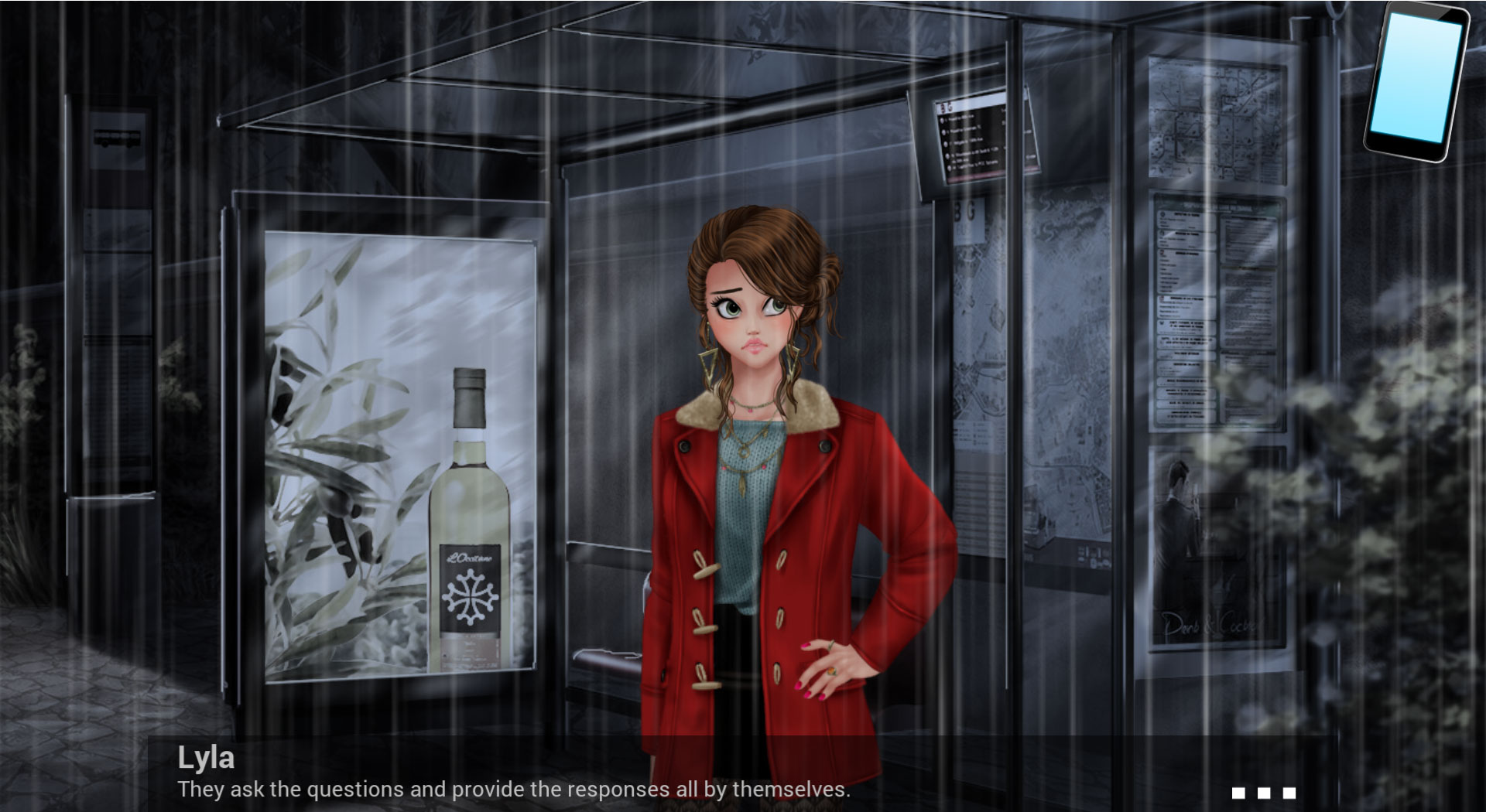 Henri's Secret - Visual novel screenshot 16