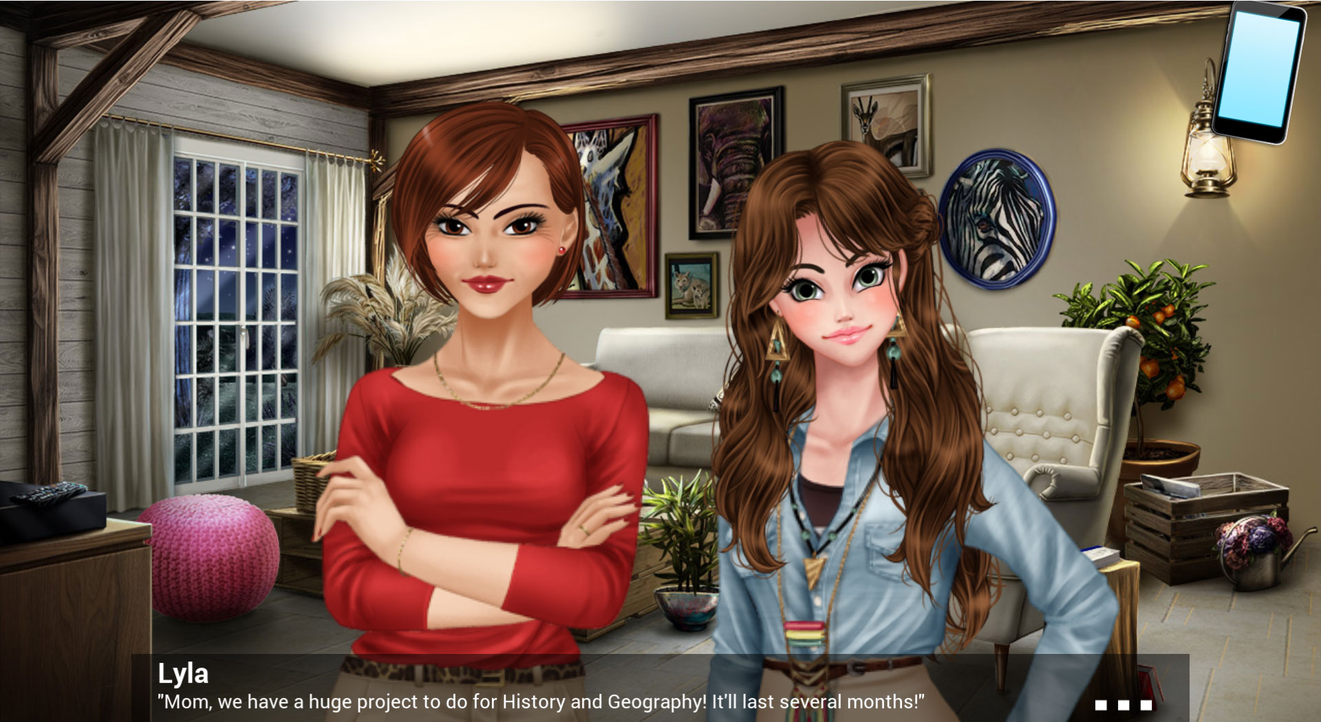 Henri's Secret - Visual novel screenshot 9