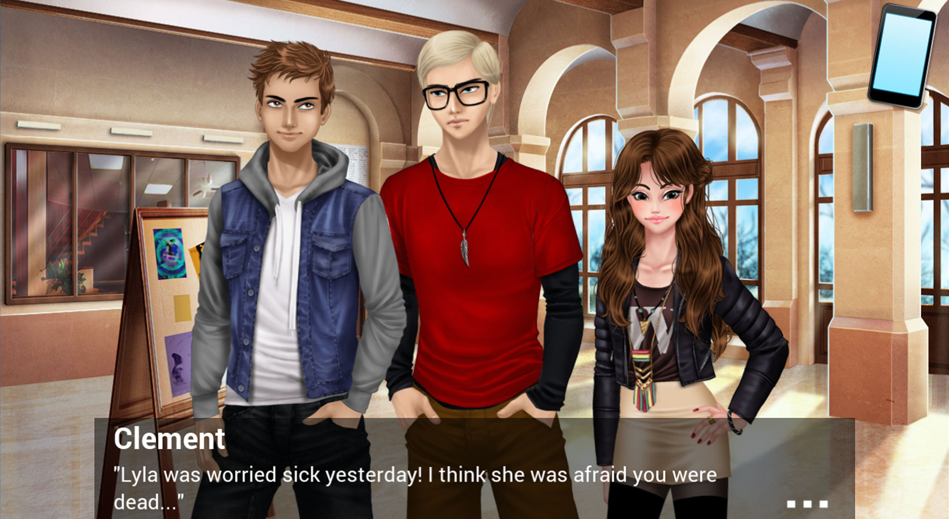 Henri's Secret - Visual novel screenshot 5
