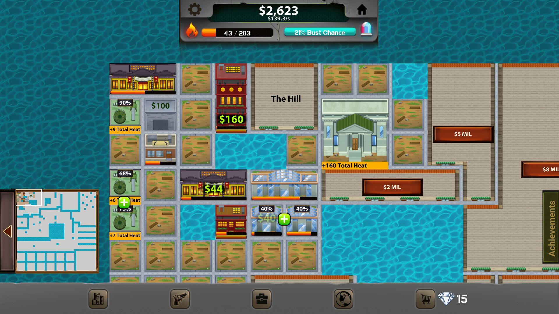 Mafia Clicker: City Builder screenshot 1