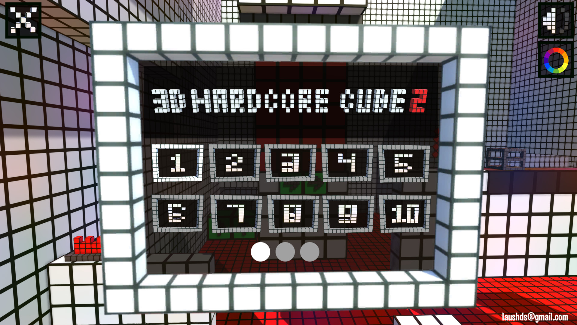 3D Hardcore Cube 2 screenshot 2