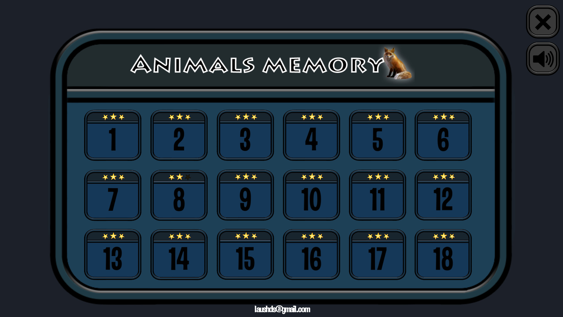 Animals Memory screenshot 5