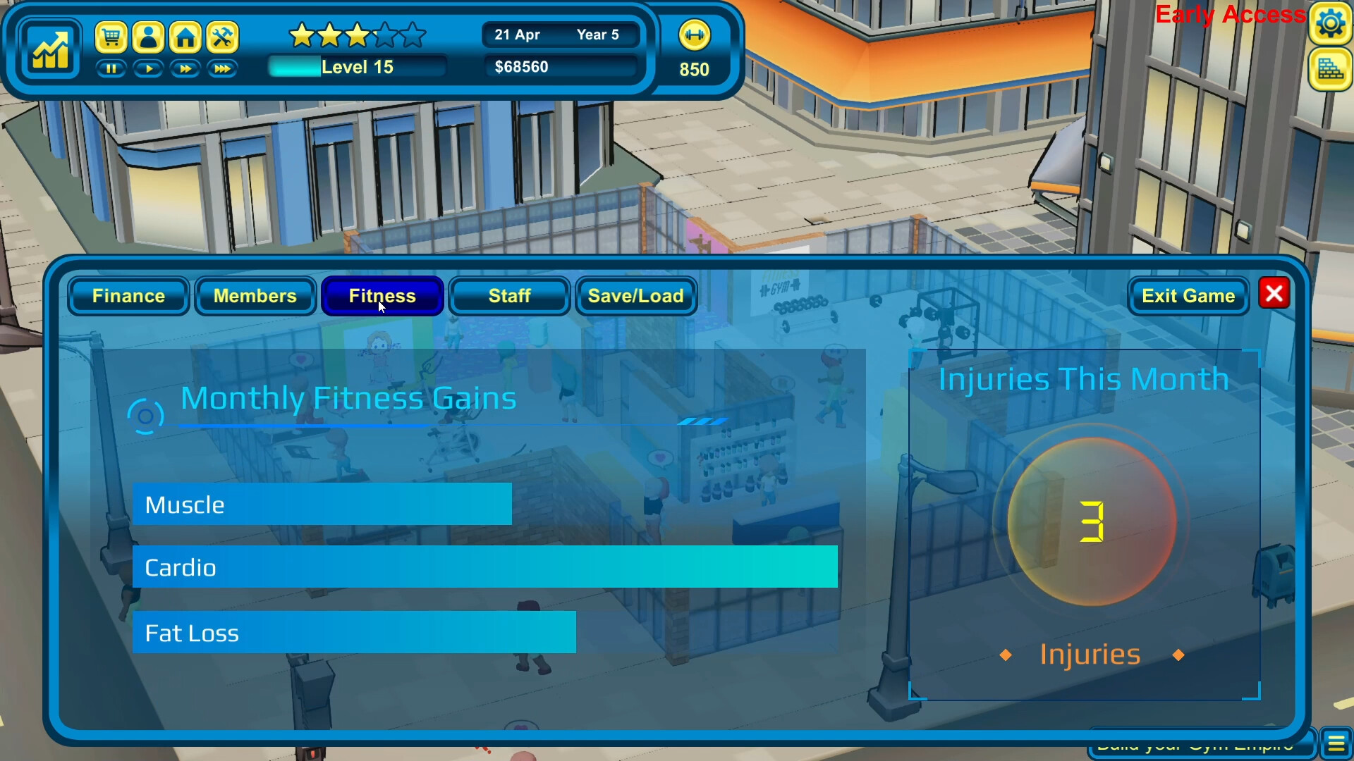 Gym Empire - Idle Gym Tycoon Management screenshot 17