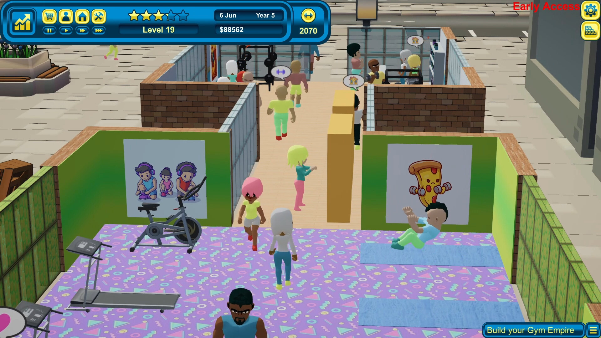 Gym Empire - Idle Gym Tycoon Management screenshot 22