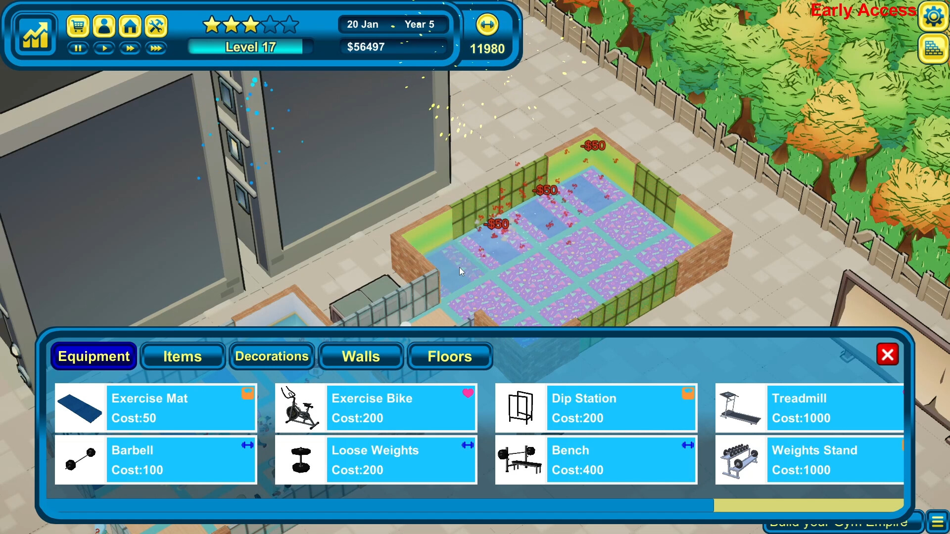 Gym Empire - Idle Gym Tycoon Management screenshot 19