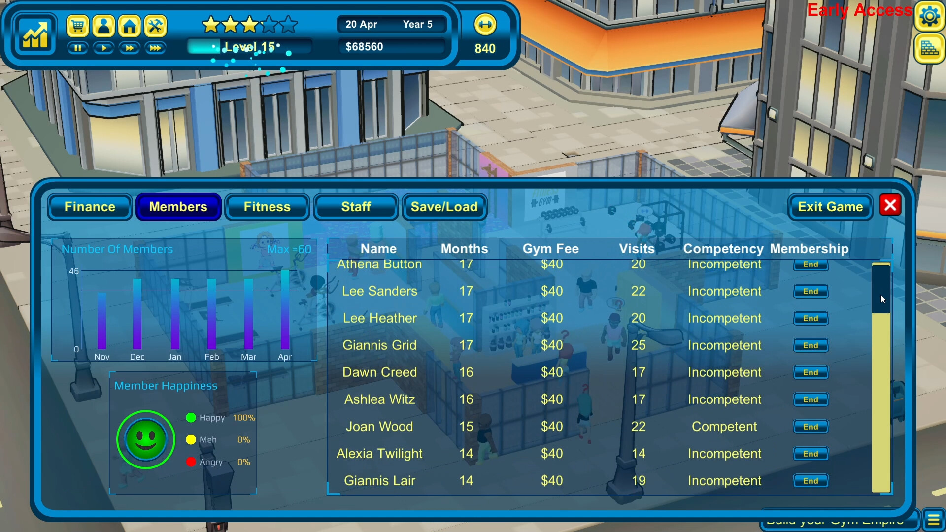 Gym Empire - Idle Gym Tycoon Management screenshot 21
