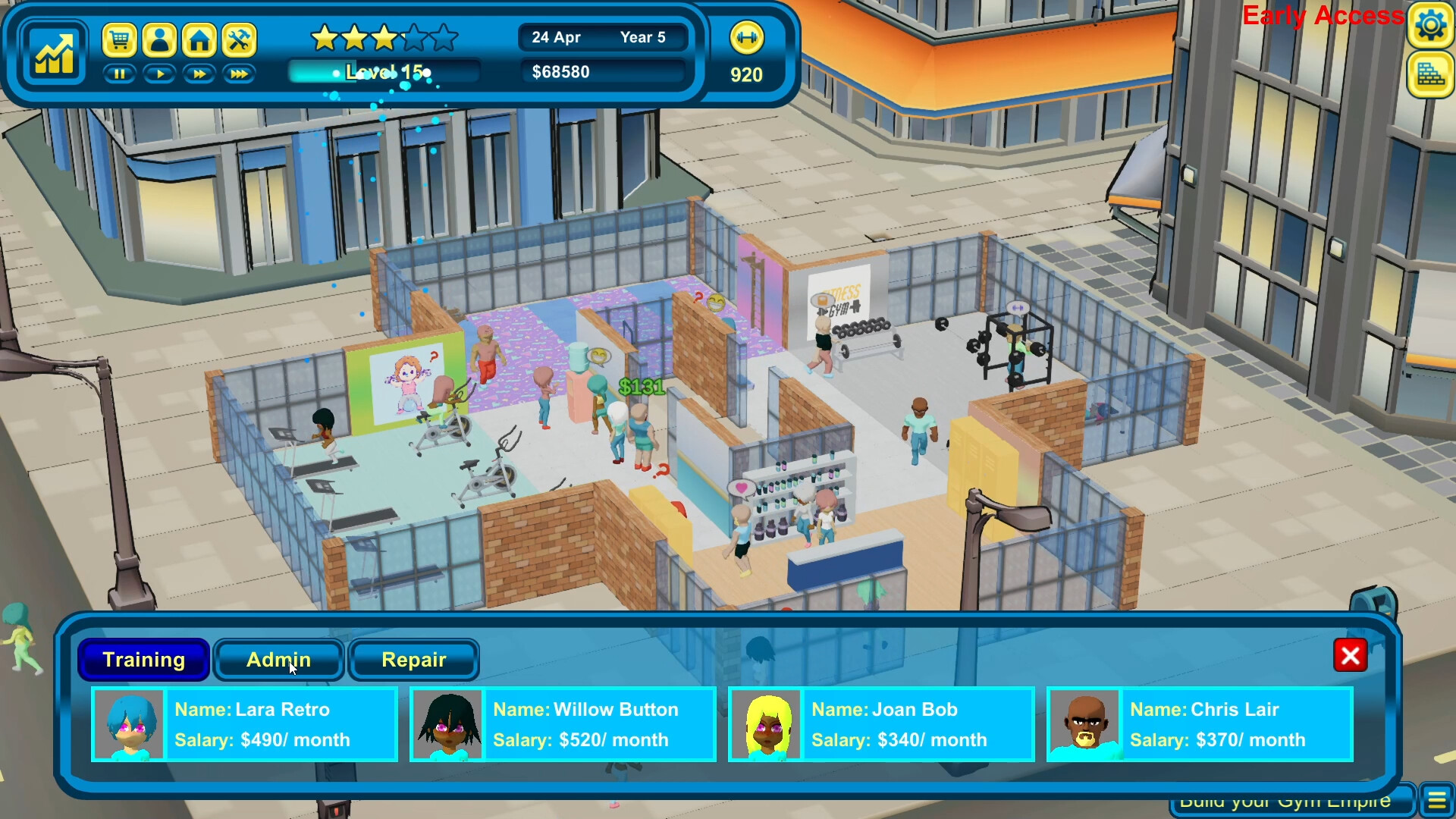 Gym Empire - Idle Gym Tycoon Management screenshot 15
