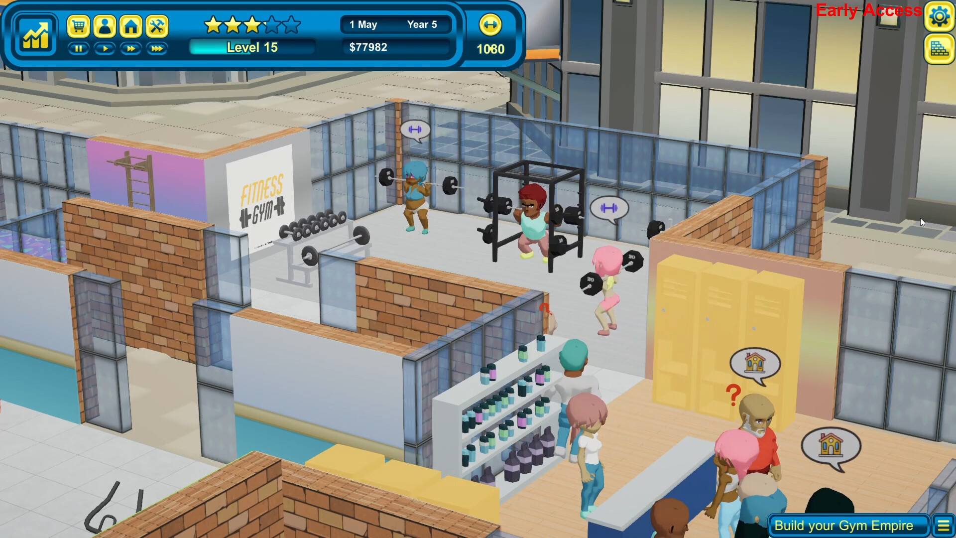 Gym Empire - Idle Gym Tycoon Management screenshot 24