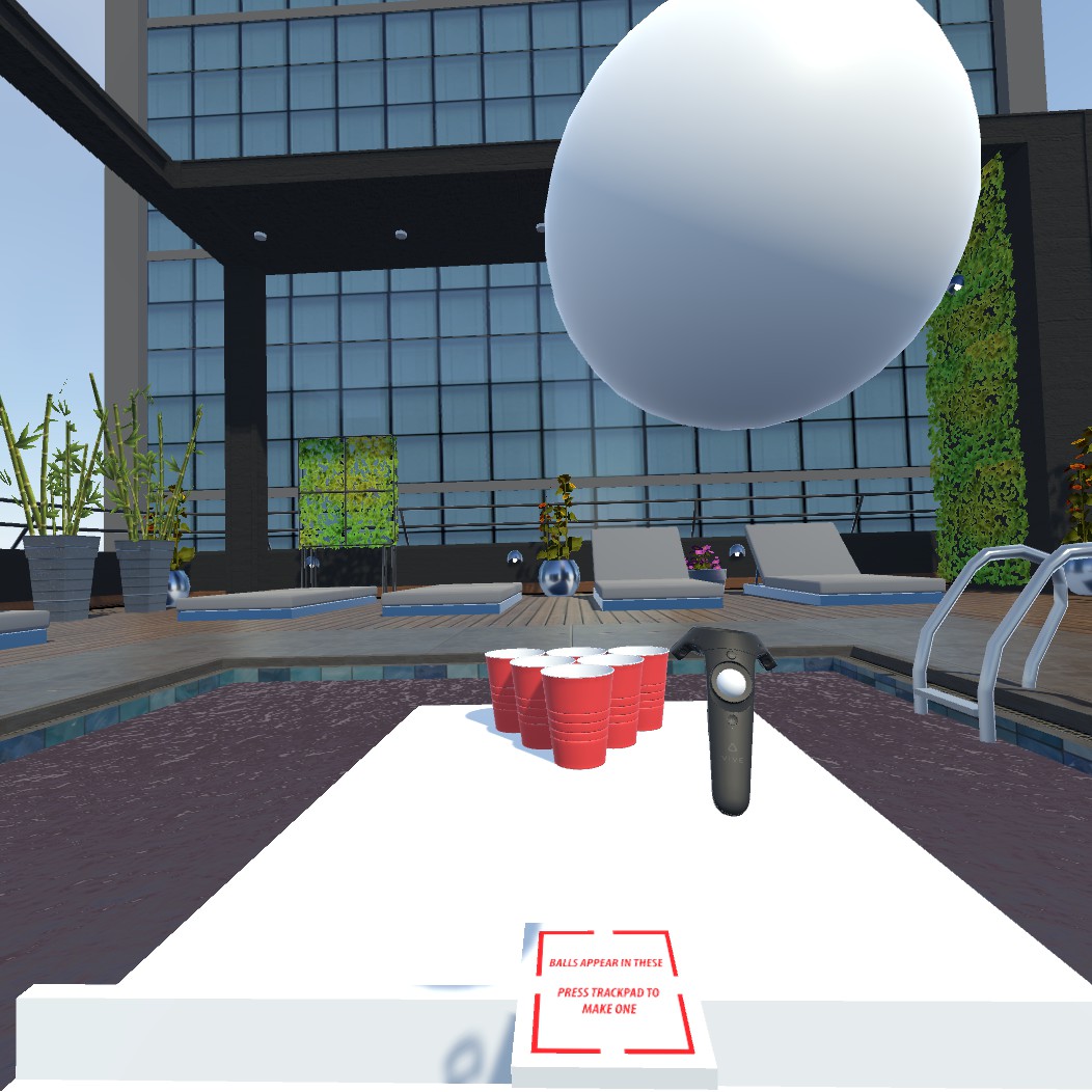 Huge Beer Pong Challenges VR screenshot 2