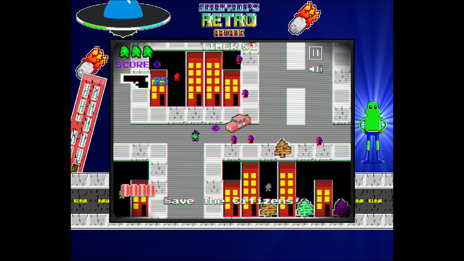 Jerry Frog's Retro Arcade screenshot 6