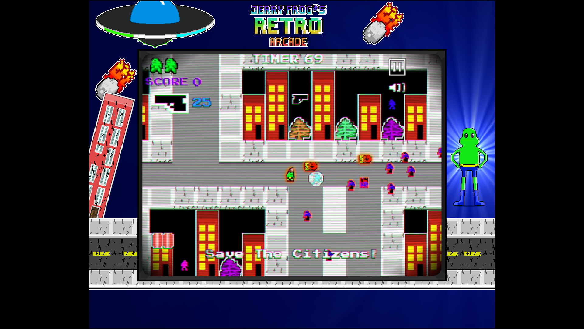 Jerry Frog's Retro Arcade screenshot 7