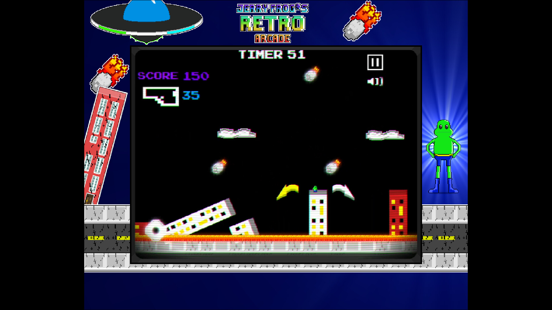 Jerry Frog's Retro Arcade screenshot 10