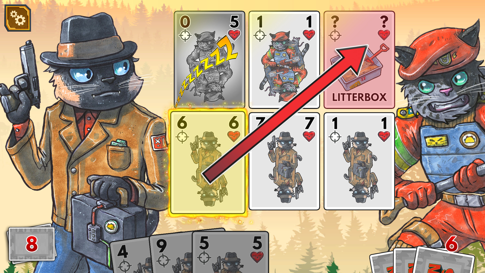 Meow Wars: Card Battle screenshot 1