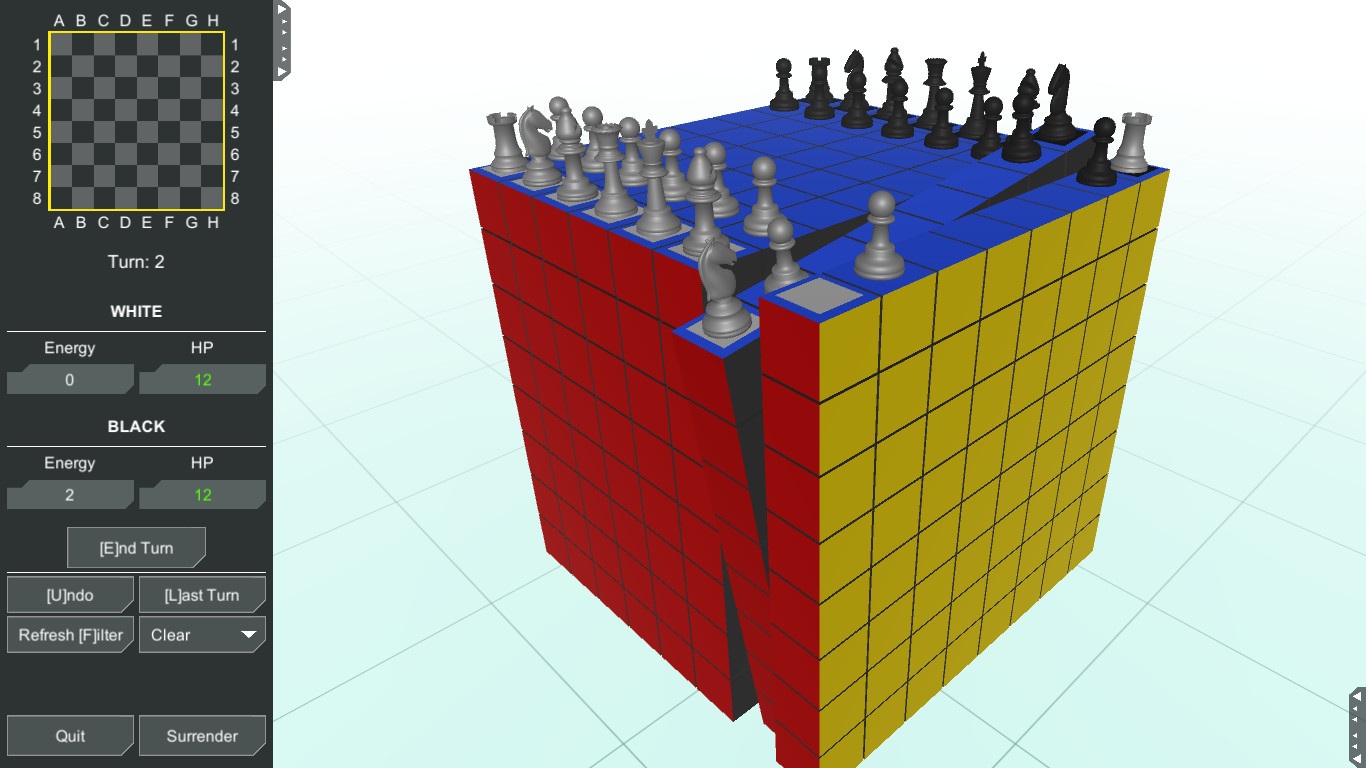 Chess Cubed screenshot 1