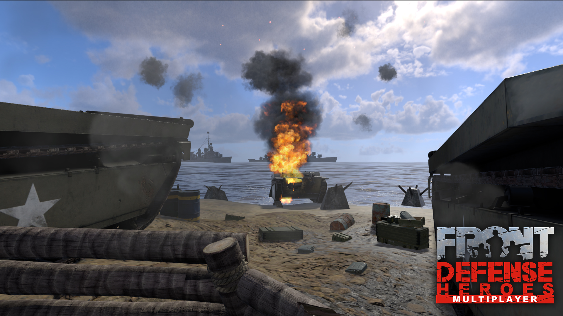 Front Defense: Heroes screenshot 1