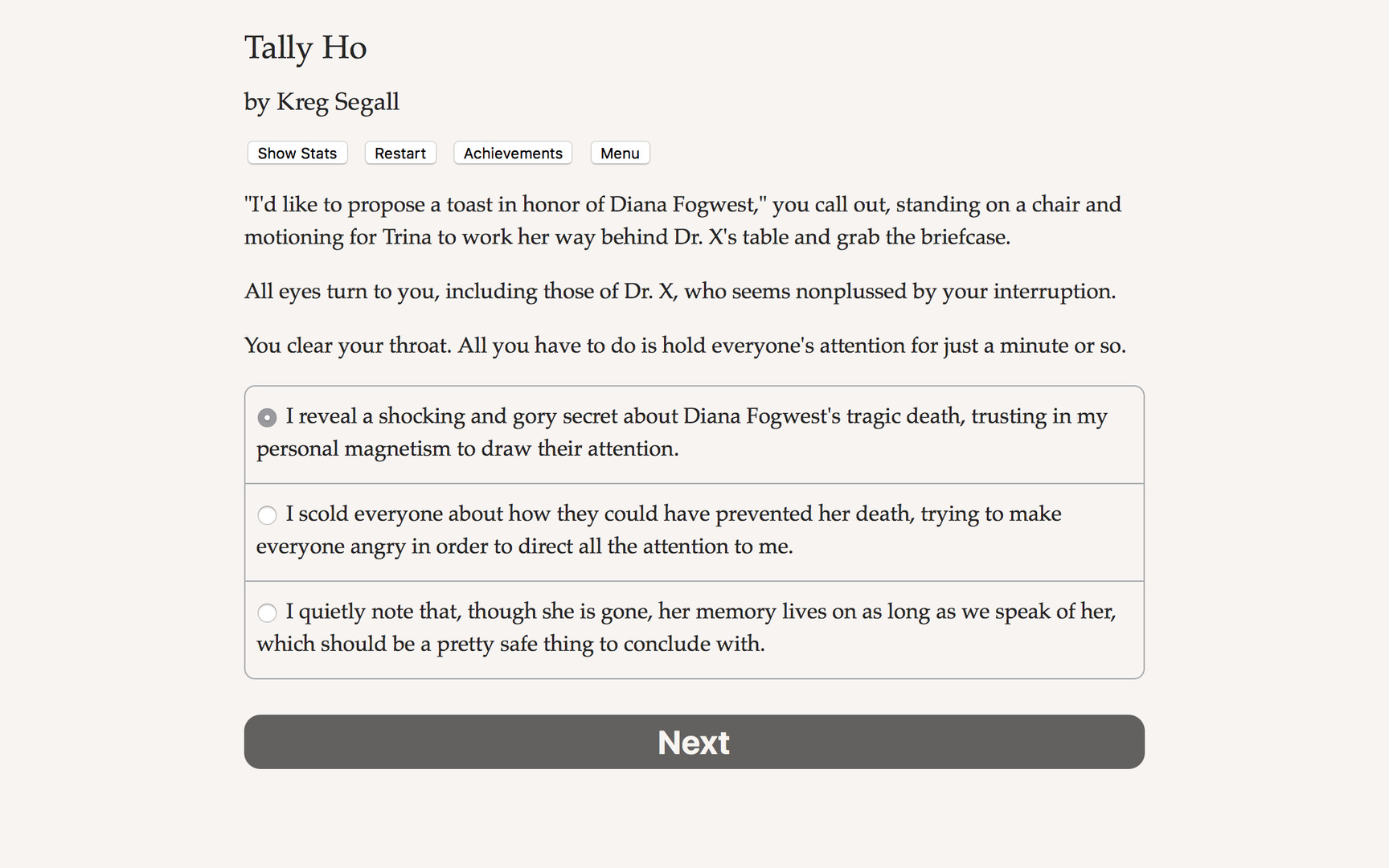 Tally Ho screenshot 3
