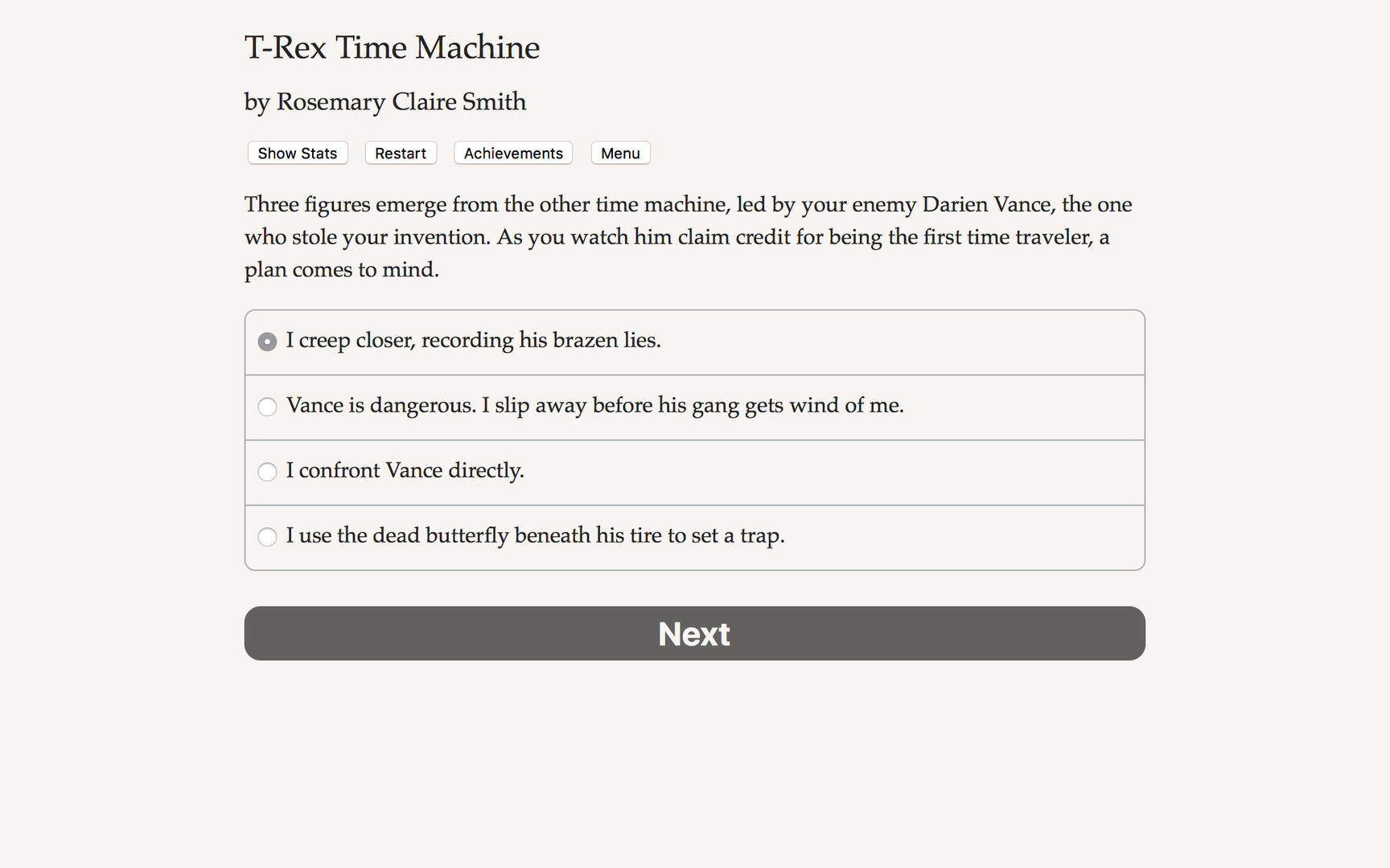 T-Rex Time Machine screenshot 3