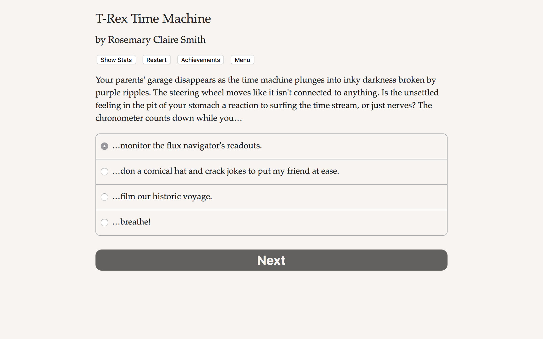 T-Rex Time Machine screenshot 4