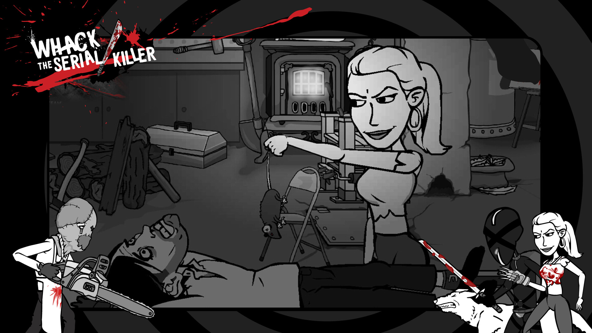 Whack the Serial Killer 20 Ways plus Neighbour, Burglars... screenshot 3