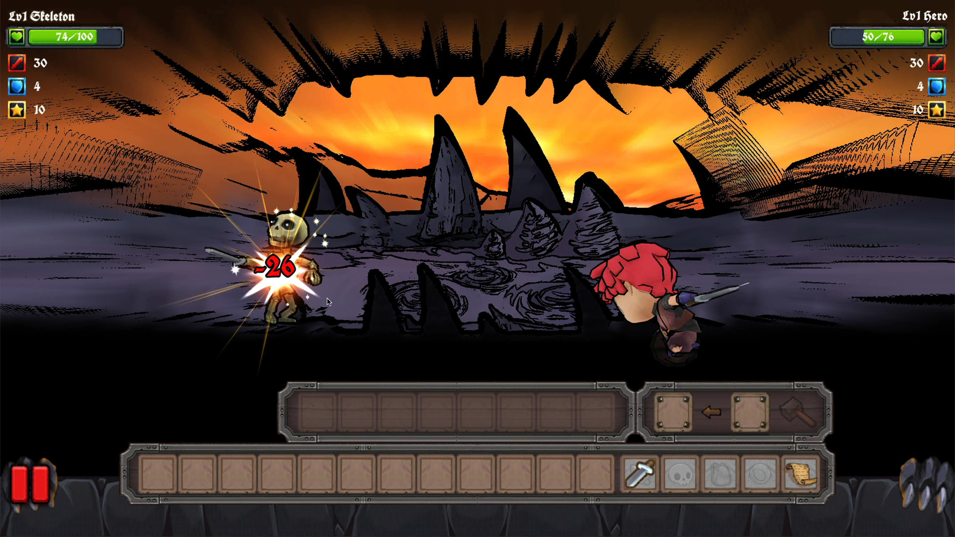Clumsy Knight Vs. Skeleton Remastered screenshot 7
