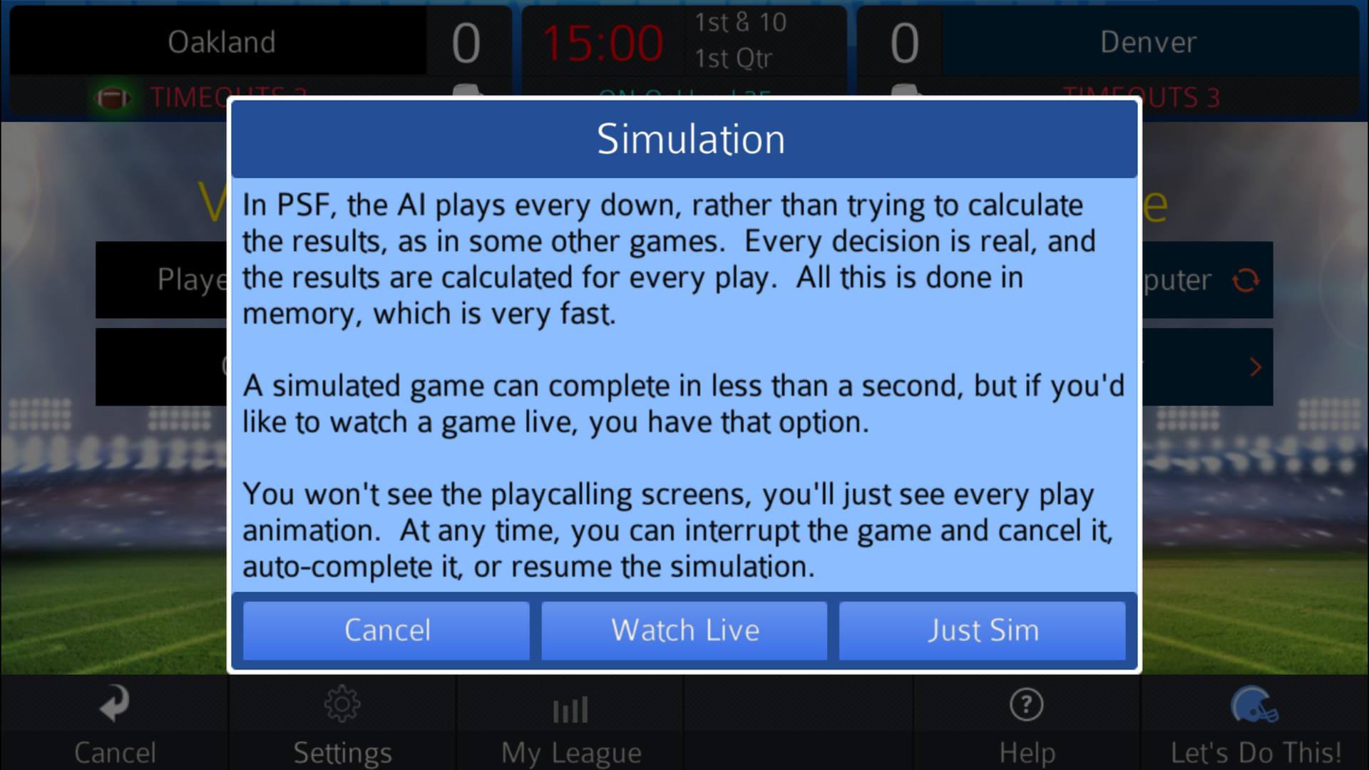 Pro Strategy Football 2018 screenshot 7