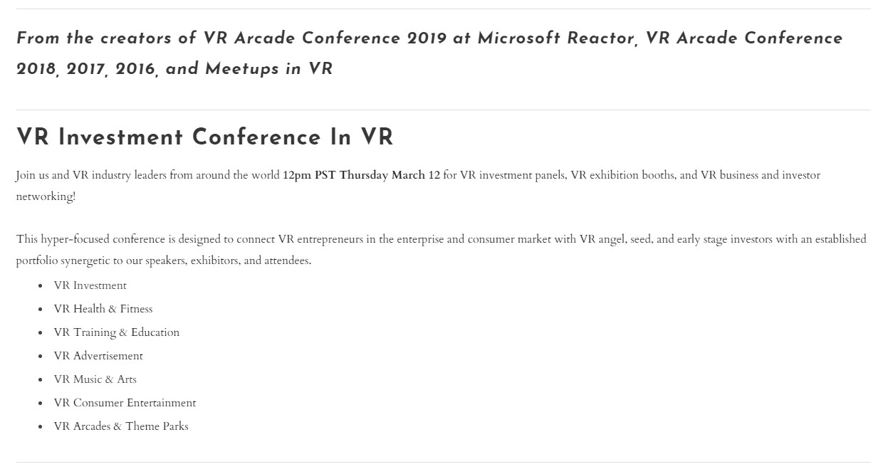 Conference in VR screenshot 2