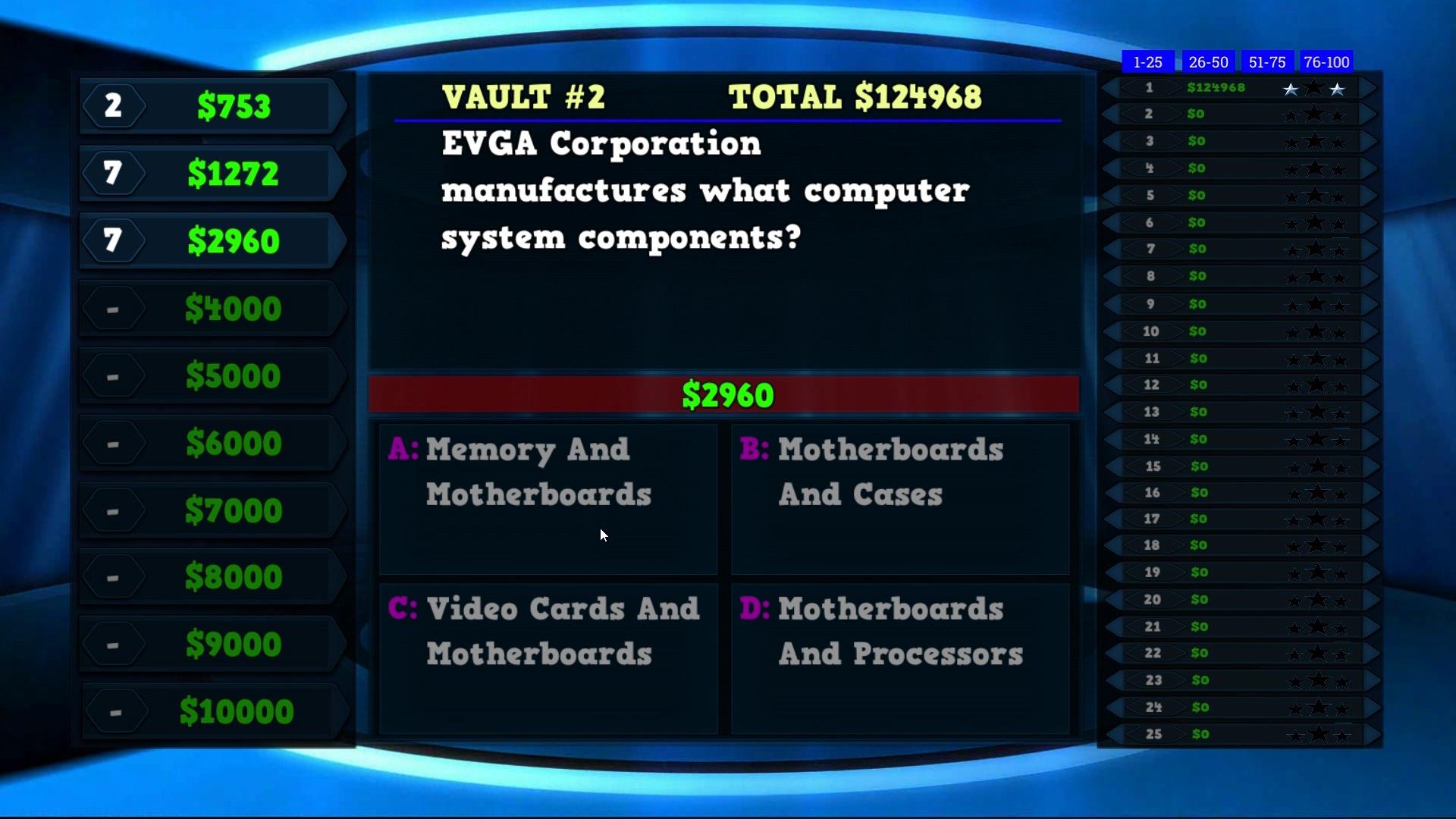 Trivia Vault: Technology Trivia Deluxe screenshot 1