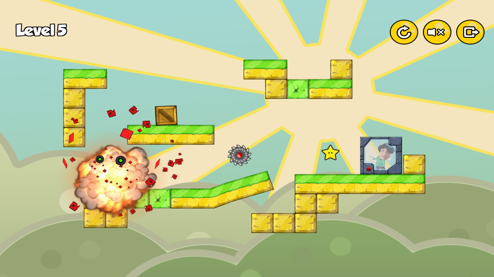 Free Yourself - A Gravity Puzzle Game Starring YOU! screenshot 3