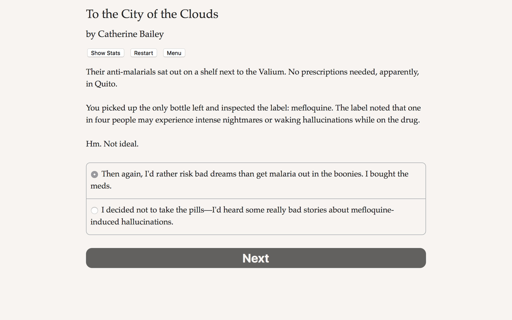 To the City of the Clouds screenshot 1