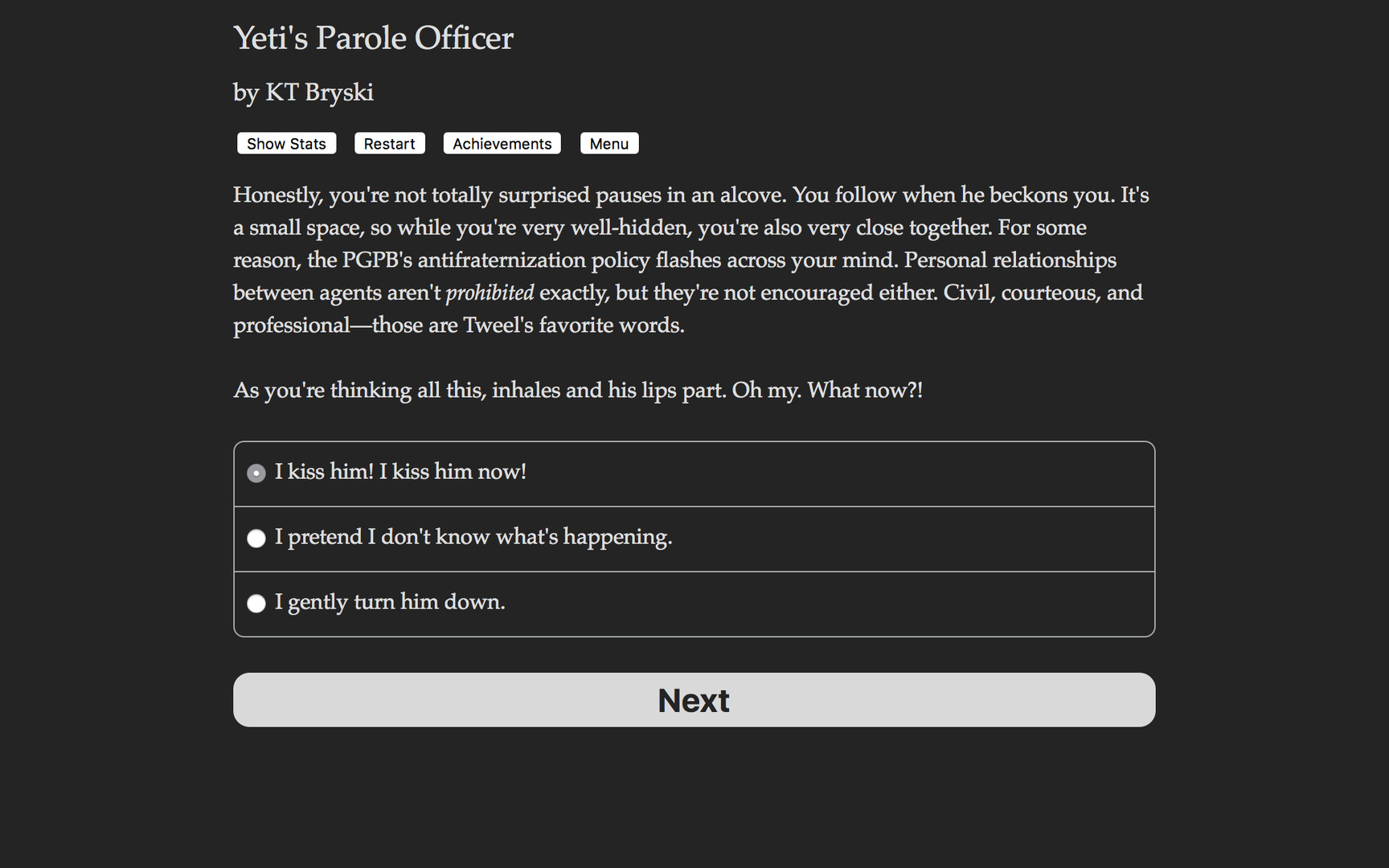 Yeti's Parole Officer screenshot 2