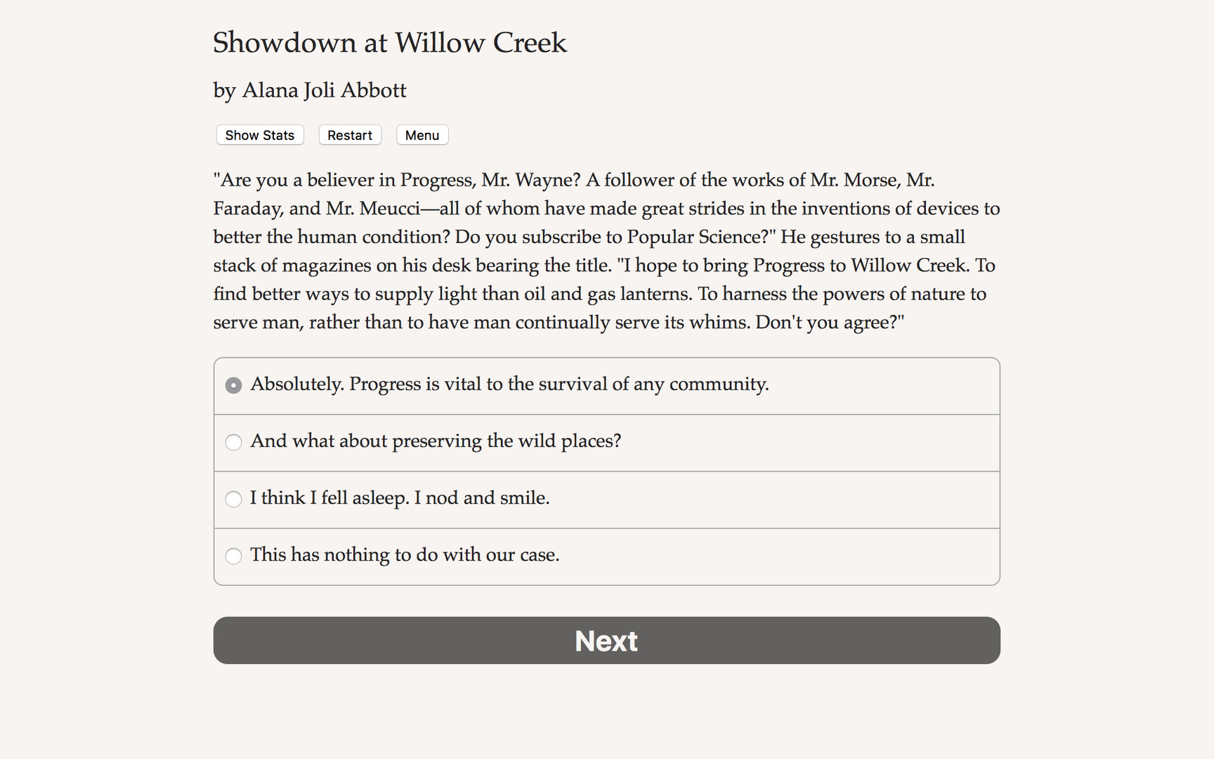 Showdown at Willow Creek screenshot 4