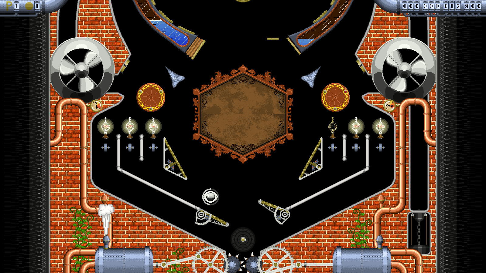 Super Steampunk Pinball 2D screenshot 1