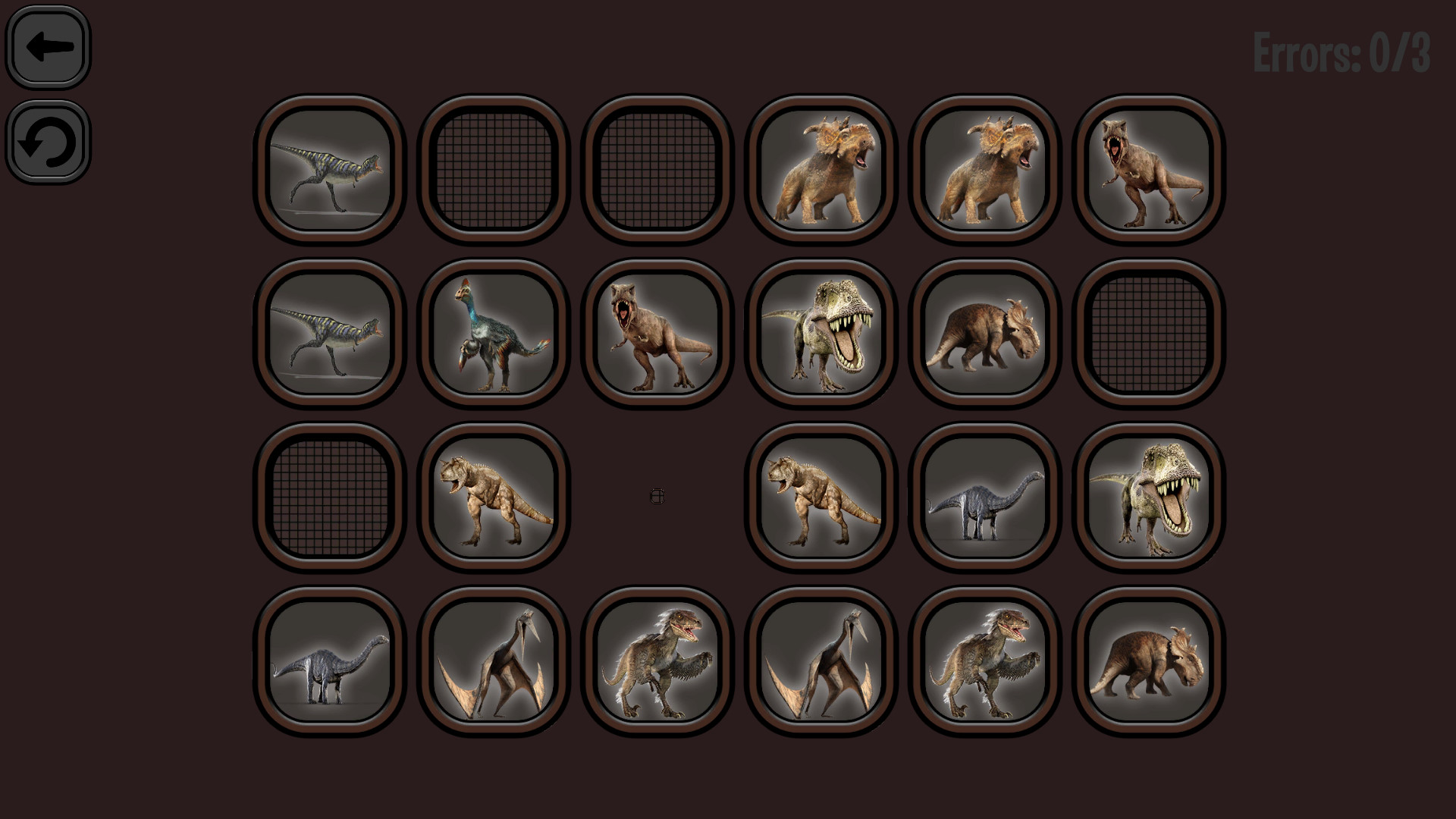 Animals Memory: Dinosaurs screenshot 3