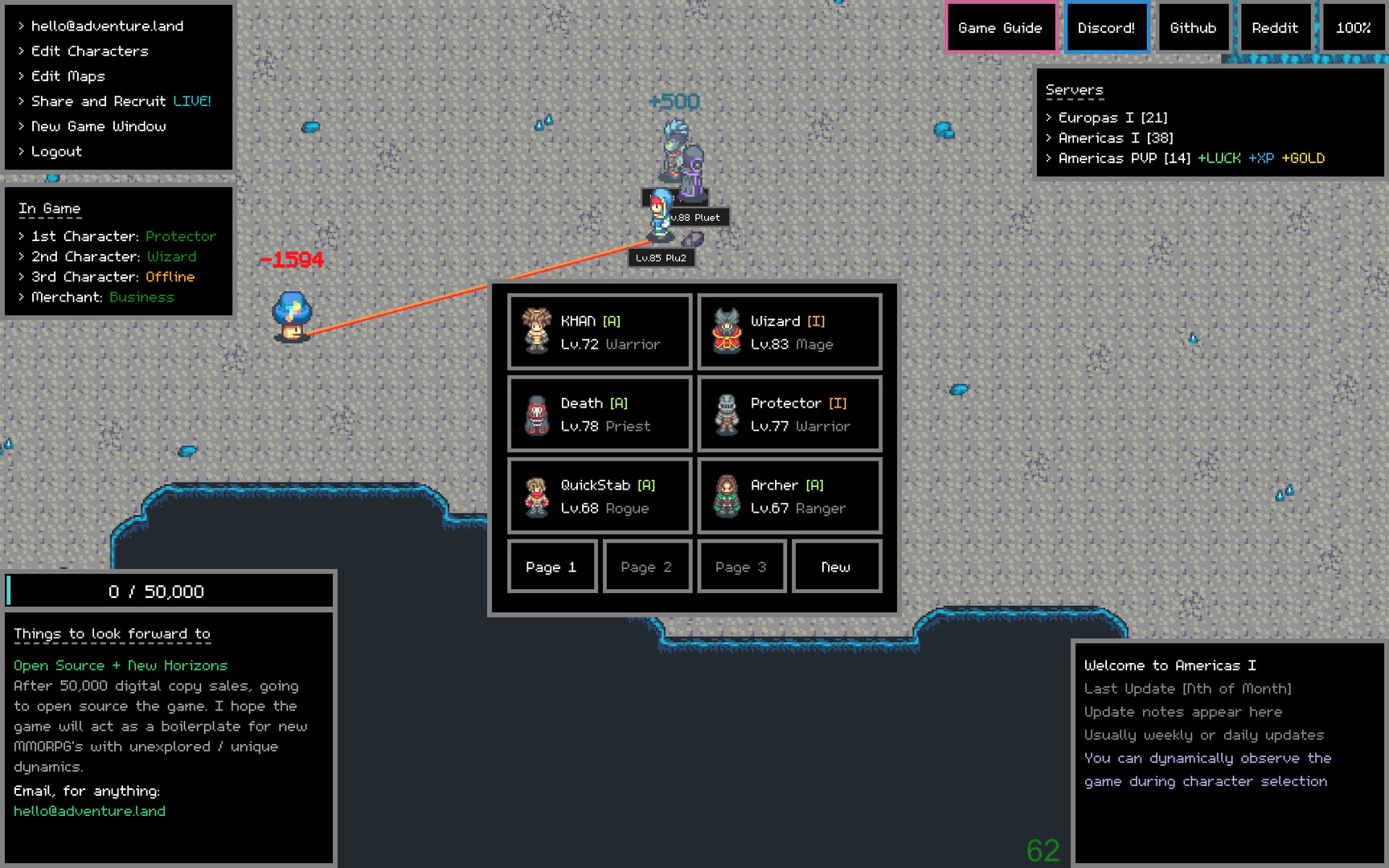 Adventure Land - The Code MMORPG screenshot 6