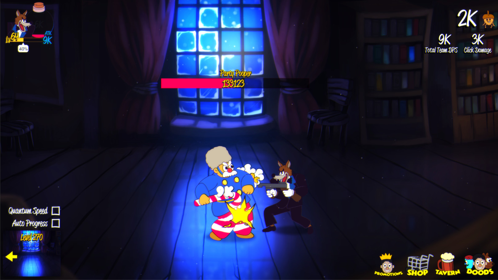 Forbidden Clicker Party screenshot 1