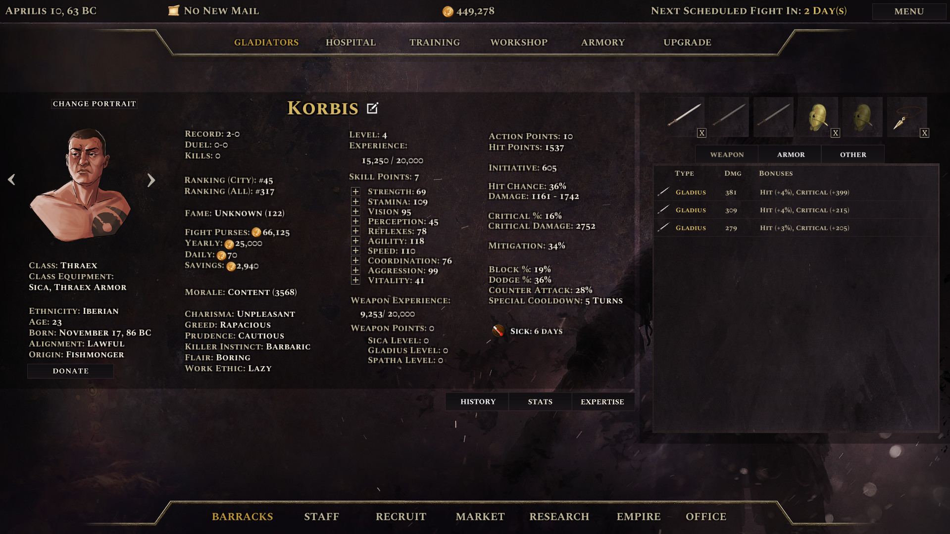 Age of Gladiators II: Rome screenshot 2