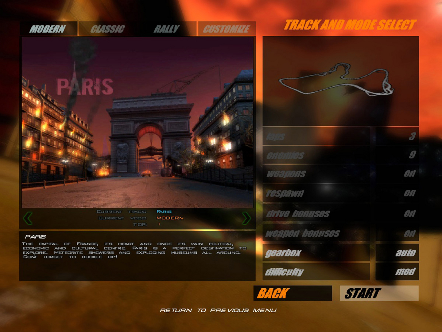 Death Track®: Resurrection screenshot 1